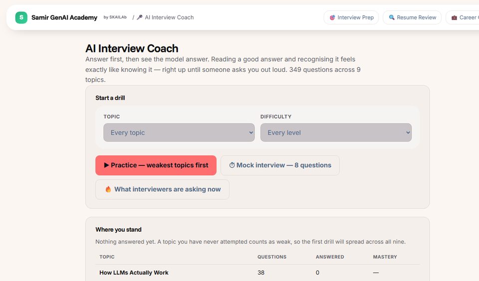 AI Interview Coach